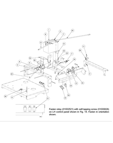 Electrical Assembly Kawasaki Diagram and Parts List for M60-KW 53AB5DBX150-23-HP Cub Cadet Lawn Tractor